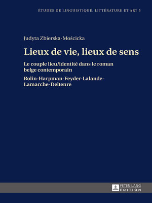 cover image of Lieux de vie, lieux de sens